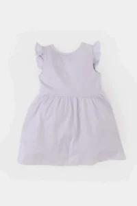 DeFacto Floral Short Sleeve Dress Baby Girl - Image 4