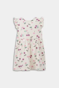DeFacto Patterned Short Sleeve Summer Dress for Baby Girl - Image 3