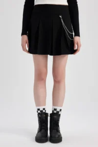 DeFacto Coool Pilise Mini Skirt A0774ax23sm - Image 8