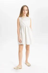 DeFacto Girls' Sleeveless Dress A1533a824sm - Image 2