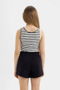 DeFacto Girls' Beli Laced Shorts - Image 7