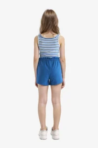 DeFacto Elastic Waist Printed Shorts Girls' - Image 6