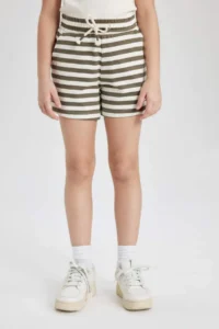 DeFacto Striped Shorts Girls' - Image 4