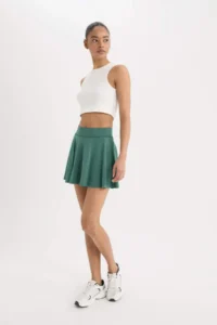 DeFacto Mini Tennis Skirt with Tights - Image 2
