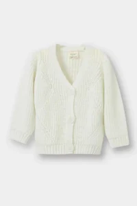 DeFacto V-neck buttoned Knitwear Cardigan Baby Girl