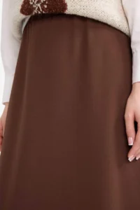 DeFacto A Cut Crepe Maxi Skirt - Image 3