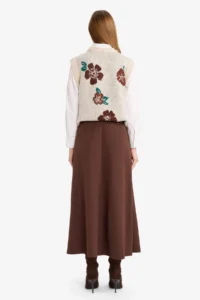 DeFacto A Cut Crepe Maxi Skirt - Image 4