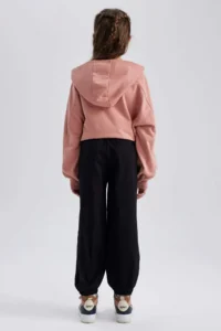 DeFacto Girls' Parachute Cotton Pants - Image 4