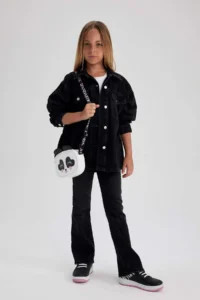 DeFacto Girls' Jeans Jacket - Image 3