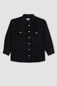 DeFacto Girls' Jeans Jacket - Image 8