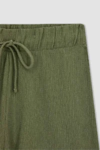 DeFacto Loose Fit Crepe Shorts - Image 8