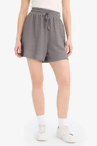 DeFacto Loose Fit Crepe Shorts - Image 3