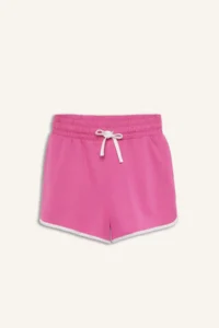 DeFacto 100% Cotton Elastic Waist Laced Shorts - Image 8