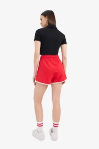 DeFacto 100% Cotton Elastic Waist Laced Shorts - Image 5