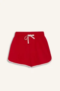 DeFacto 100% Cotton Elastic Waist Laced Shorts - Image 6