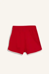 DeFacto 100% Cotton Elastic Waist Laced Shorts - Image 8