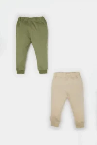 DeFacto Baby Boy 2-Piece Sweatpants with Elastic Waist