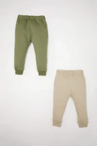 DeFacto Baby Boy 2-Piece Sweatpants with Elastic Waist - Image 5