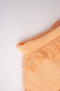 DeFacto Baby Girl comfort Fit Waffle Shorts - Image 3