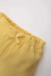 DeFacto Baby Girl comfort Fit Waffle Shorts - Image 2