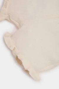DeFacto Elastic Waist Waffle Shorts Baby Girl - Image 3