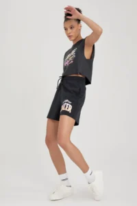 DeFacto Coool Beli Laced Printed Shorts A8611ax23hs - Image 2