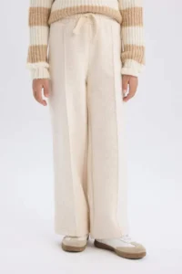 DeFacto Girl's Wide Leg Sweatpants with Elastic Waist - Image 6
