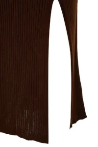 TRENDYOLMİLLA Brown Crop Knitwear Top and Bottom Set - Image 7