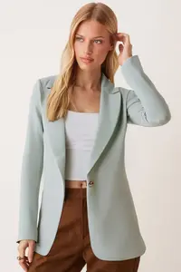 armonika Women Mint Tek buttoned Jacket