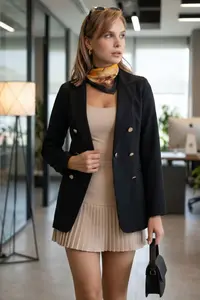 armonika Women Black buttoned Jacket