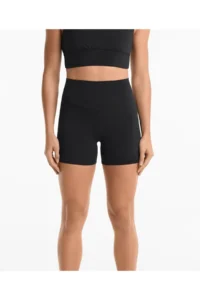 Domoda high waist elastic fabric, women's sports tights 10 cm comfortlux high rise hot pants