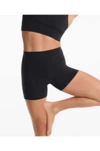 Domoda high waist elastic fabric, women's sports tights 10 cm comfortlux high rise hot pants - Image 5