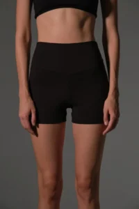 Domoda high waist elastic fabric, women's sports tights 10 cm comfortlux high rise hot pants - Image 8