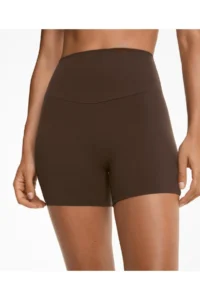 Domoda high waist elastic fabric, women's sports tights 10 cm comfortlux high rise hot pants - Image 3