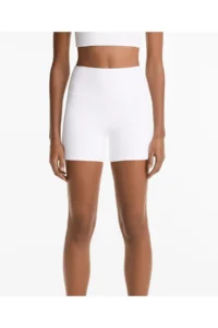 Domoda high waist elastic fabric, women's sports tights 10 cm comfortlux high rise hot pants