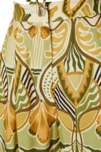 TRENDYOLMiLLA Ethnic Patterned Patterned Weaving Gipelli Strapless Blouse Pants Beach Set - Image 8