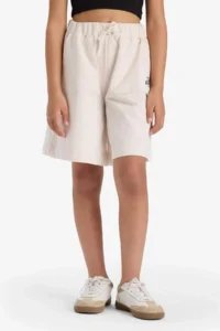 DeFacto Elastic Waist Basic Plain Shorts Girls' - Image 4