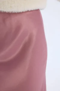 DeFacto A Cut Normal Waist Satin Midi Skirt - Image 5