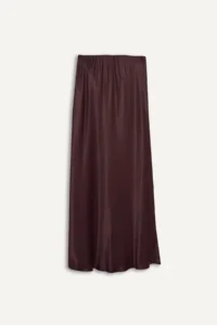 DeFacto A Cut Normal Waist Satin Midi Skirt - Image 6