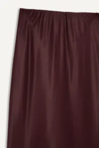 DeFacto A Cut Normal Waist Satin Midi Skirt - Image 7