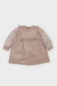 DeFacto Long Sleeve Siphon Dress Baby Girl