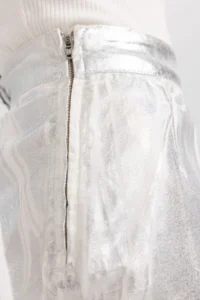 DeFacto A Cut Shiny Mini Skirt - Image 5