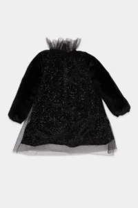 DeFacto Black Girls' Dress B3476A5/BK27