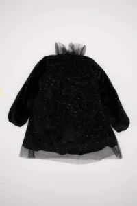 DeFacto Black Girls' Dress B3476A5/BK27 - Image 6