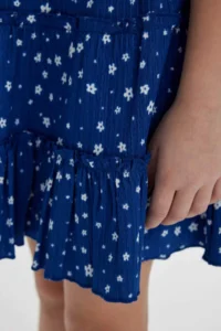 DeFacto Girls' Patterned Crepe Skirt - Image 5