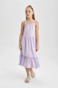 DeFacto Girls' Sleeveless Dress