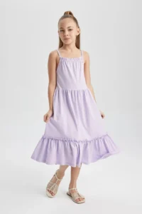 DeFacto Girls' Sleeveless Dress - Image 3
