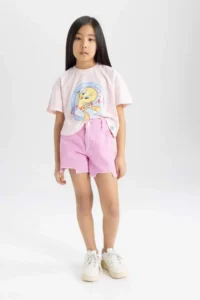 DeFacto Girls' Jeans Shorts - Image 2
