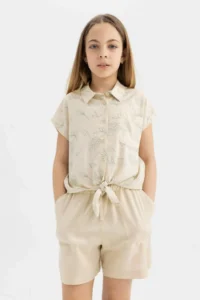 DeFacto Viscose Shorts Girls' - Image 3