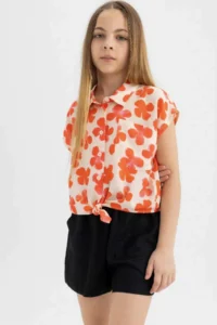 DeFacto Viscose Shorts Girls' - Image 3